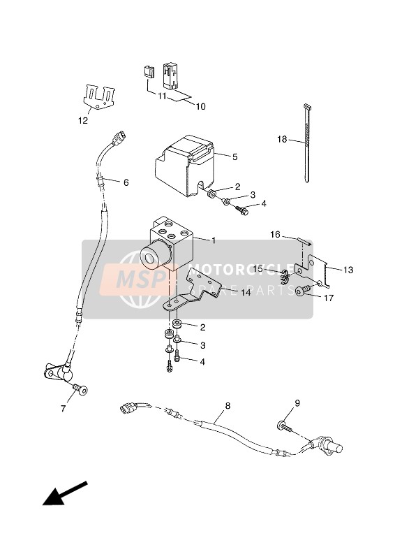 Yamaha YP250RA 2016 Electrical 3 for a 2016 Yamaha YP250RA